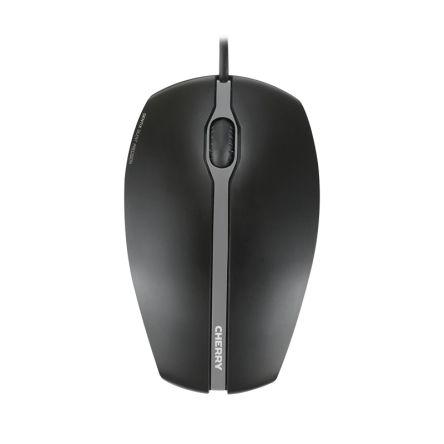 Myš Standardní 3tlačítková, Kabelový, Drát, Černá Cherry, model: GENTIX SILENT