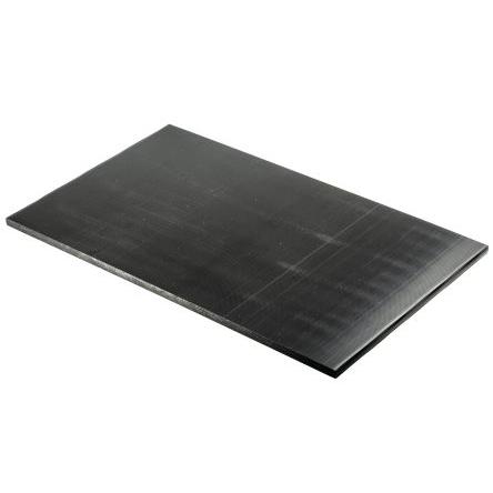 RS PRO Plastová deska, POM barva Černá, délka: 500 mm, šířka: 300mm, tloušťka: 10 mm