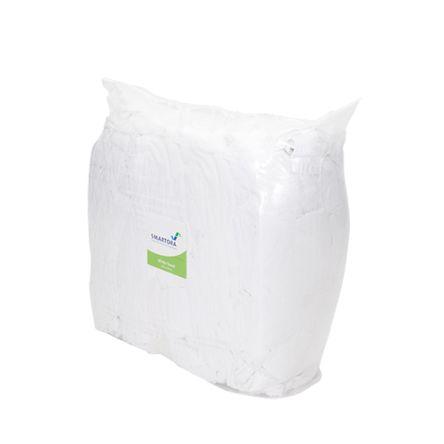 Smartora Utěrka, Premium Towelling Rags 8Kg, Bílá, Univerzální použití Suché Sáček, počet ubrousků: 8 V balení Opakované