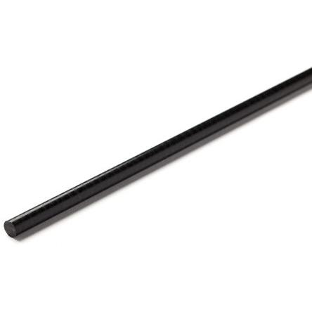 RS PRO Acetalová tyč Černá, délka: 1 m x 50 mm v prům.