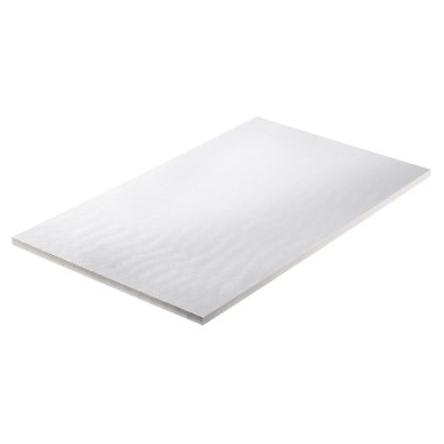 RS PRO Plastová deska, Polybutylentereftalát barva Bílá, délka: 500 mm, šířka: 300mm, tloušťka: 10 mm