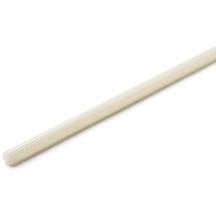 RS PRO Nylonová tyč Bílá, délka: 1 m x 16 mm v prům.