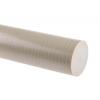 RS PRO Tyč z polyetherketonu (PEEK) Béžová, délka: 300 mm x 36 mm v prům.