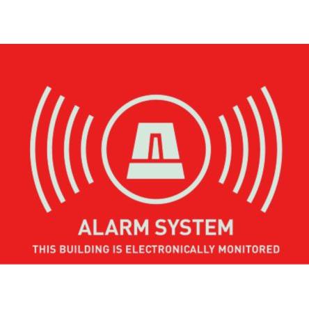 ABUS Security-Center Výstražný štítek na podlahu Angličtina