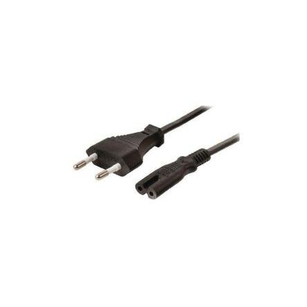 RND Napájecí kabel 2žilový 300 mm Polyvinylchlorid plášť, Černá, 250V