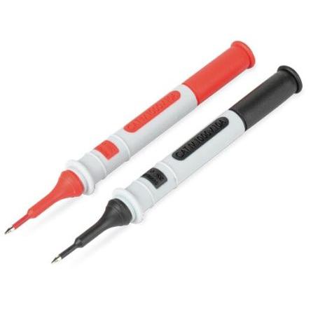 Zkušební sonda, 1kV, Černá, Červená Jehla, 2 mm WAGO 2 mm 10A