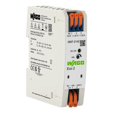 WAGO Napájecí zdroj na lištu DIN 1.25 A 24V dc 30 W