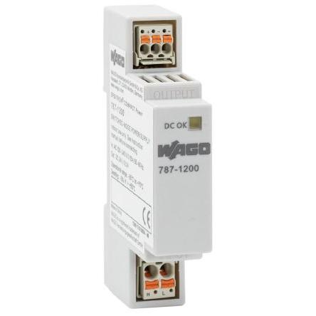 WAGO Napájecí zdroj na lištu DIN, počet výstupů: 1 Kompaktní 230V 500 mA St. 24V dc DC 12 W