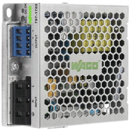 Spínaný napájecí zdroj, počet výstupů: 2 787-1701 12V dc Lišta DIN 24 W WAGO 375 V dc, 264V ac