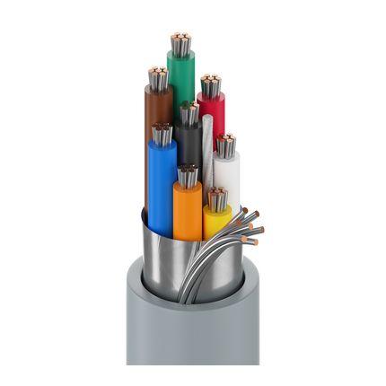 Belden Cat5e Kabel Cat5e, řada: 9538, Chromová, Polyvinylchlorid 152 m, typ pláště: Fólie Stíněný