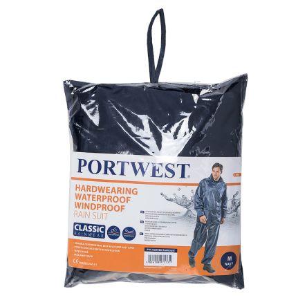 Portwest Nepromokavá bunda Unisex, SC: XL, Tmavomodrá Vodotěsný, řada: L440 No