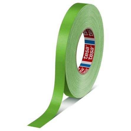 Textilní páska, Zelená, délka: 50 m x 19mm x 0.31 mm 4651 Tesa, název: 4651 Akryl potahovaný