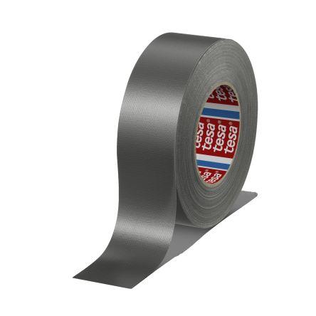 Textilní páska, Černá, délka: 50 m x 38mm x 0.26 mm Tesa 4688 Tesa, název: 4688 PE potahovaný