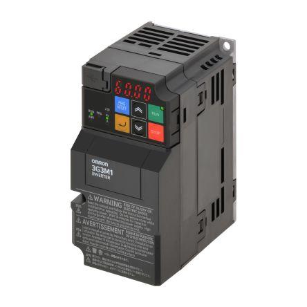Pohon s proměnnými otáčkami, řada: M1 400 W 3 590Hz 200V ac IP20 Omron 2 A