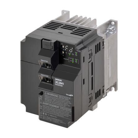 Pohon s proměnnými otáčkami, řada: M1 750 W 3 590Hz 400V ac IP20 Omron 2.1 A