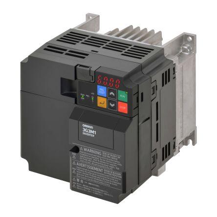 Pohon s proměnnými otáčkami, řada: M1 4 kW 3 590Hz 400V ac IP20 Omron 8.8 A