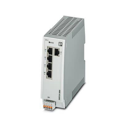 Průmyslový ethernetový přepínač, model: FL SWITCH 2005 5portový 100Mbps Phoenix Contact Řízený přepínač
