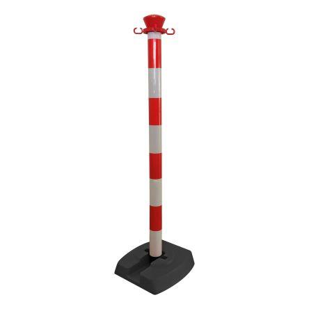 280 mm, Červená, Červená Plastové Ø 50 mm výška 1 m, šířka: 1m Viso