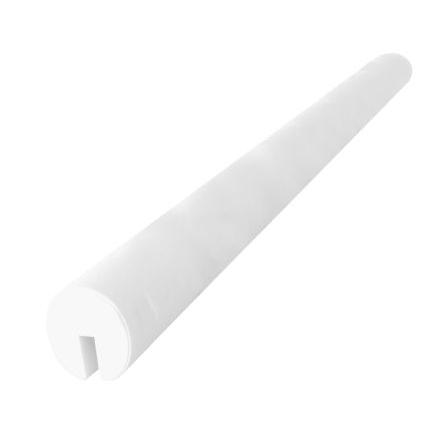 Chránič rohu, Bílá, délka: 750 mm, průměr: 40 mm Viso