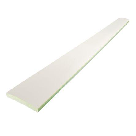 Ochrana stěny, Bílá, délka: 750 mm, průměr: 200 mm, šířka: 60mm Viso