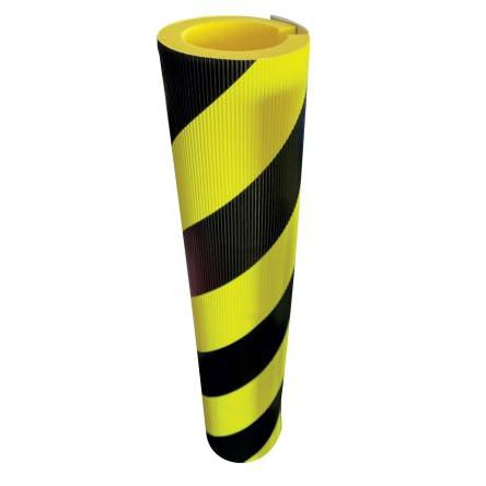 Viso Chránič izolační hadice Černá, Žlutá, Pěna z ethylenvinylacetátu 80 mm v prům. x 750 mm