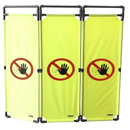 Žlutá, Černá, Žlutá Polyester výška 1.8 m, šířka: 1.8m Viso