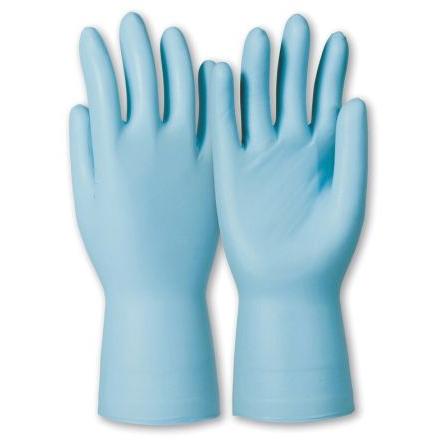 Honeywell Safety Jednorázové rukavice 50, Světle modrá 11 Nitril Dermatril P 743