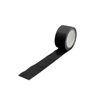 Značkovací páska, Černá Polyvinylchlorid 0.15 mm 50mm, délka: 33 m RS PRO