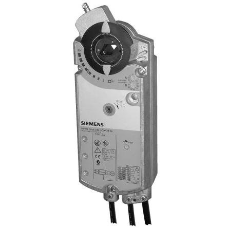 Siemens Pohon klapky, řada: GCA.1 18 Nm Dvoupolohový ovladač 24V ac/dc