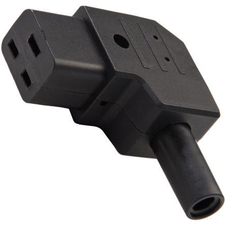 RS PRO Konektor IEC C19, orientace těla: Úhlový, Kabel Vnitřní, 250V 16A