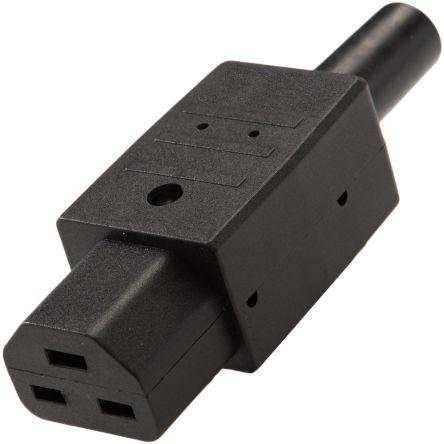 RS PRO Konektor IEC C21, orientace těla: Rovný, Kabel Vnitřní, 250V 16A