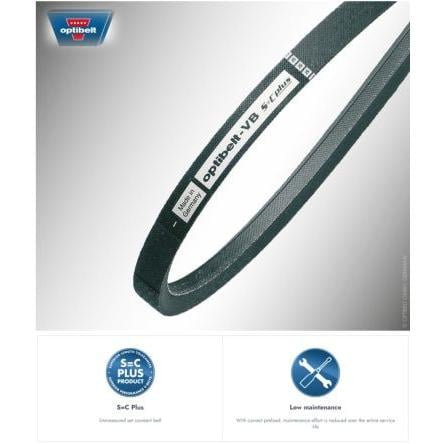 Klínový řemen 25 OPTIBELT 1119 mm, délka: 2000 mm 25 X 2000, Pryž, Pryž 40 °C -70 °C, řada: VB S=C Plus