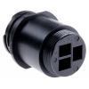 Kulatý konektor, počet kontaktů: 3, Kabel, velikost: Standard TE Connectivity, pohlaví kontaktu: Vnější, orientace těla: