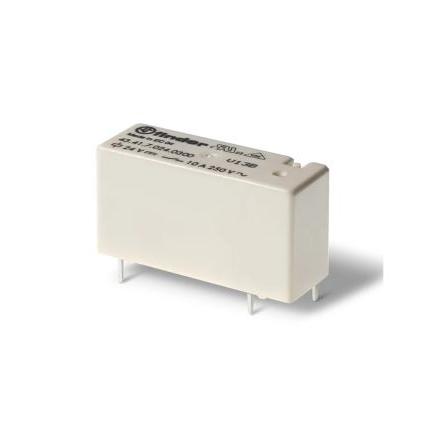 Finder Výkonové relé SPDT Montáž na plošný spoj 10A 12V dc 43