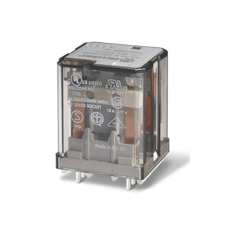 Finder Výkonové relé 3PDT Montáž na plošný spoj 16A 12V dc 62
