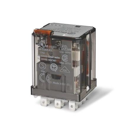 Finder Výkonové relé 3PDT 16A 24V dc 62