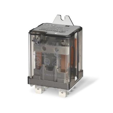 Finder Výkonové relé DPDT Montáž na přírubu 16A 230V dc 62