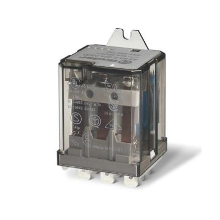 Finder Výkonové relé 3PDT Montáž na přírubu 16A 12V dc 62