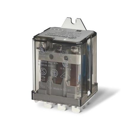Finder Výkonové relé 3PDT Montáž na přírubu 16A 24V dc 62