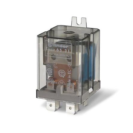 Finder Výkonové relé 1 NO Montáž na přírubu 30A 48V dc 65