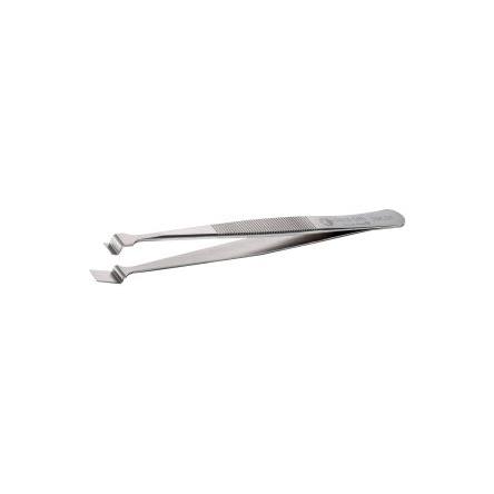 Pinzeta, celková délka: 120mm Antimagnetický, Nerezová ocel Oplatka špička ideal-tek