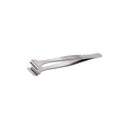 Pinzeta, celková délka: 130mm Antimagnetický, Nerezová ocel Oplatka špička ideal-tek