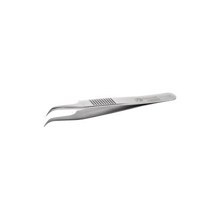 Pinzeta, celková délka: 120mm Antimagnetický, Nerezová ocel zakřivená špička ideal-tek