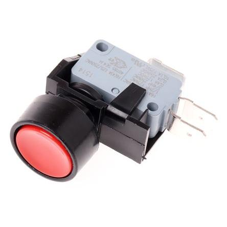 Arcolectric (Bulgin) Ltd Tlačítkový spínač, řada: 0911 SPDT Panel Okamžité, Blokování 12.7 mm 16A 250 V ac