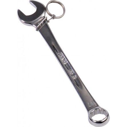 Klíč Ráčnový kombinovaný klíč, celková délka: 234mm, Pohodlná rukojeť, Chrom-vanadová ocel, rozevření čelistí: 21 mm SAM