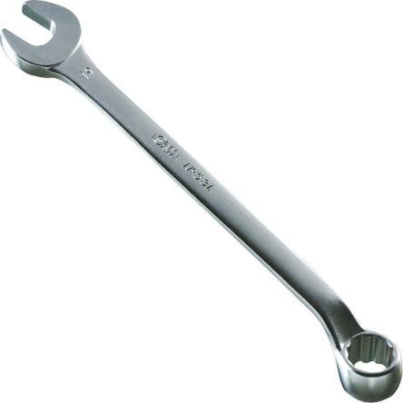 Klíč Ráčnový kombinovaný klíč, celková délka: 360mm, Standardní, Chrom-vanadová ocel, rozevření čelistí: 28 mm SAM