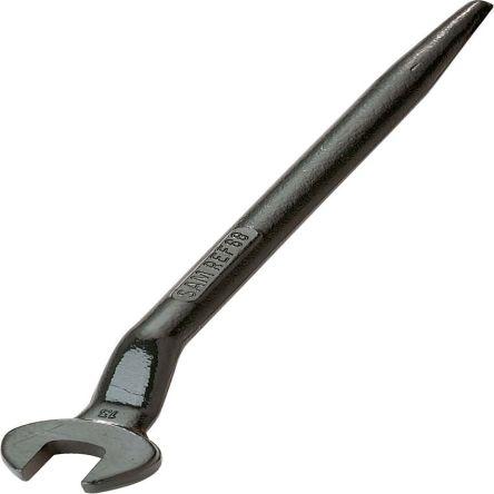 Klíč Otevřený klíč, celková délka: 275mm, Standardní, Uhlíková ocel, rozevření čelistí: 17 mm SAM