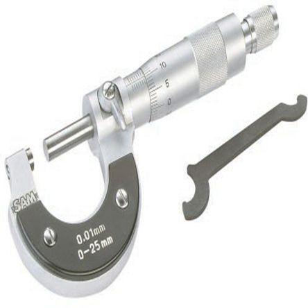 Mikrometr 710-M-100, přesnost: ±0.01 mm ZÁKLADNÍ, Metrické, max. měření: 100 mm SAM