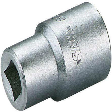 Zásuvka 1/2 in pohon 14 mm Standardní Čtvercový, celková délka: 14mm SAM