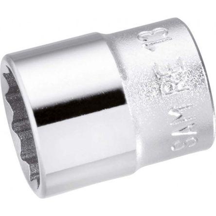 Zásuvka 1/4 in pohon 9 mm Standardní Dvojitý šestihran, celková délka: 25mm SAM